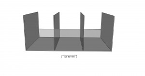 Moule / Structure plexiglas pour 3 nids jointures étanches, Projet de nid évolutif pour Messor barbarus